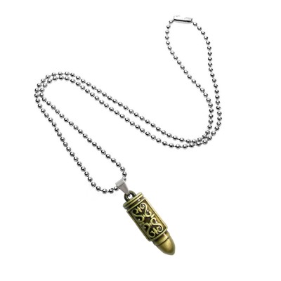 Military Bullet Pendant By Menjewell